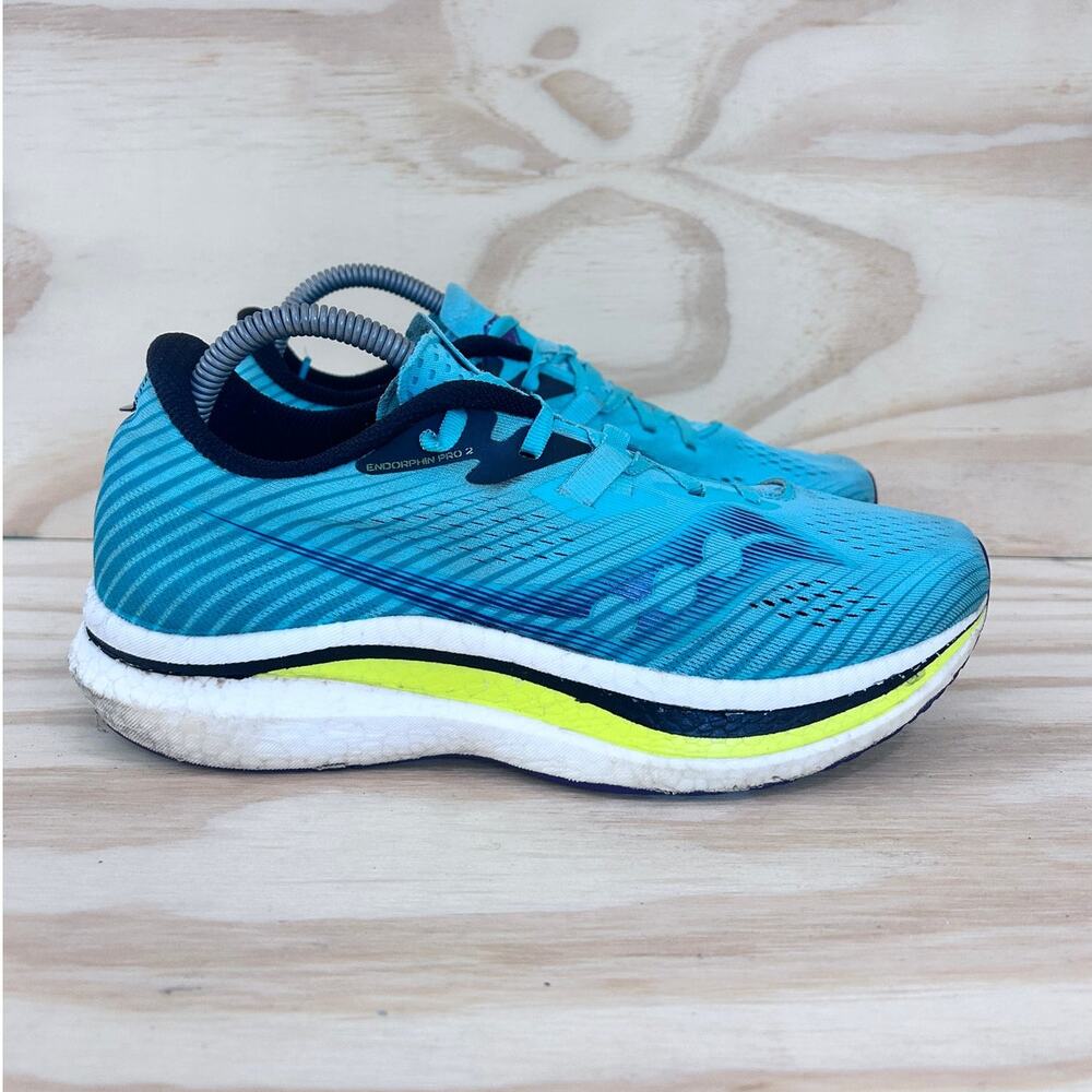 Saucony - Endorphin Pro 2 - Running Shoes - Green - Women's - 10 - S10687-26